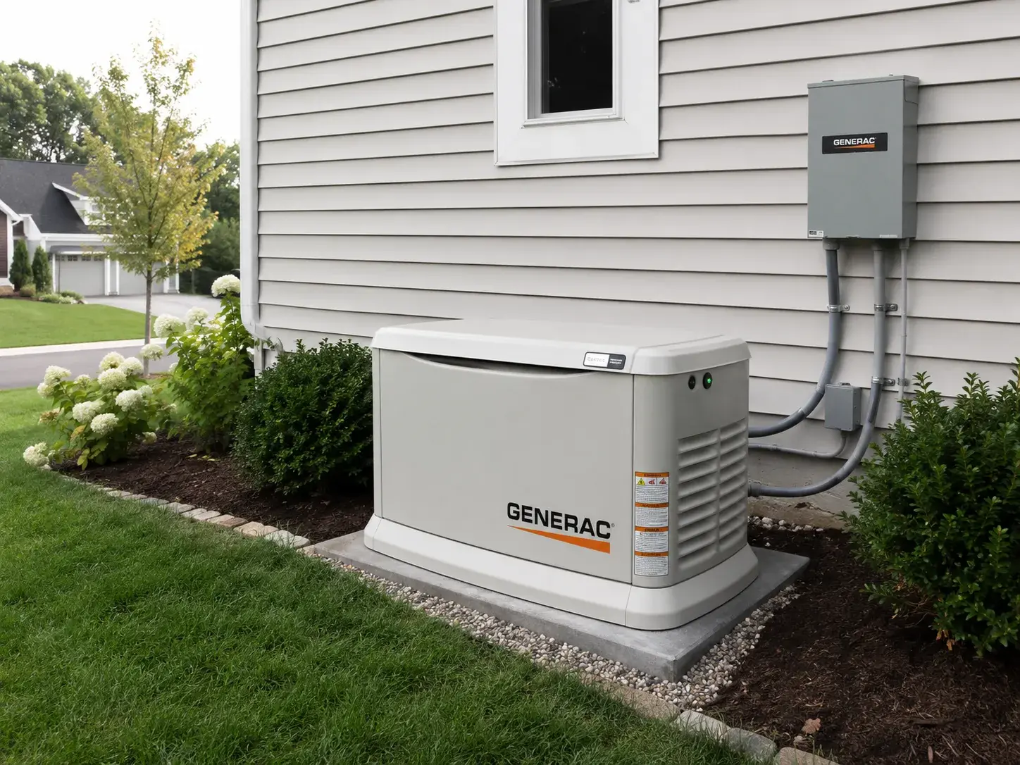 Standby generator install
